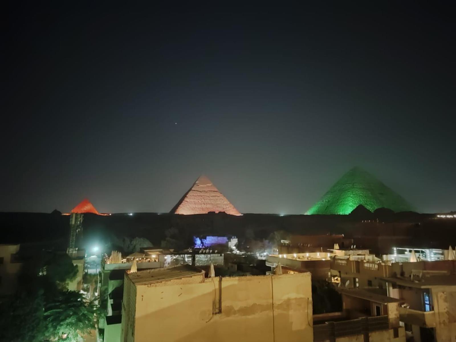 Narmer Pyramids View Kafrat al Jabal Bagian luar foto