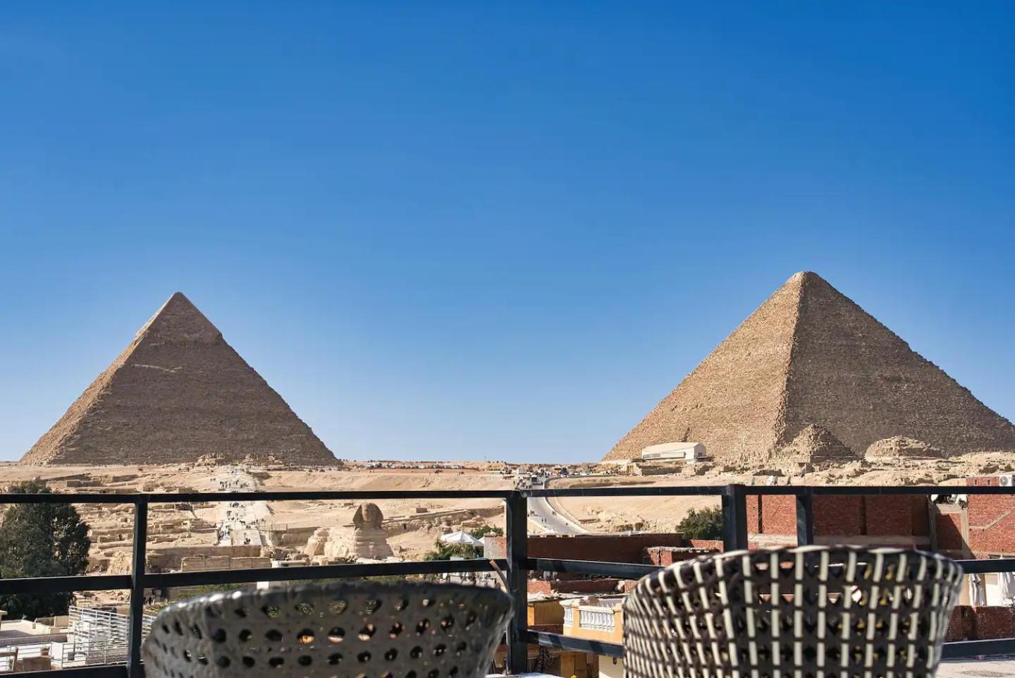 Narmer Pyramids View Kafrat al Jabal Bagian luar foto