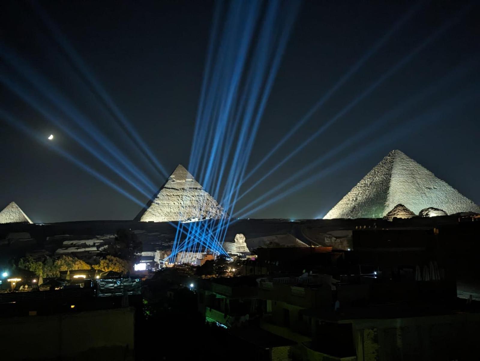 Narmer Pyramids View Kafrat al Jabal Bagian luar foto
